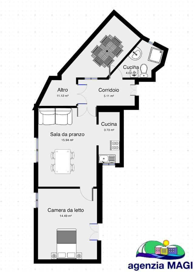 Ferienwohnung Magi - Orchidea Ponza Exterior foto